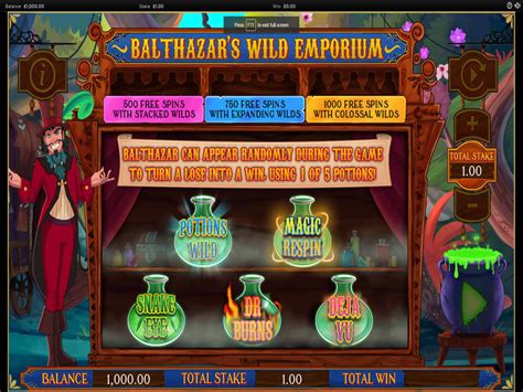 Balthazar S Wild Emporium Slot - Play Online